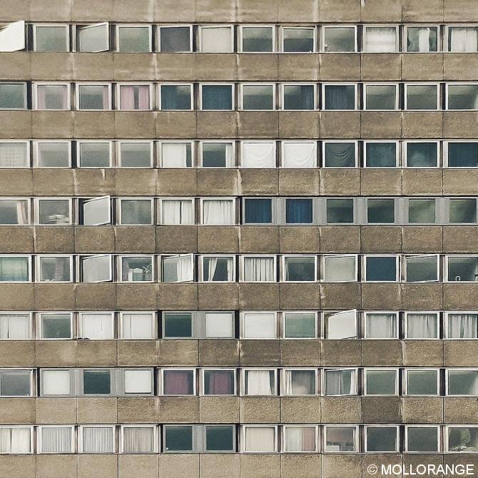 #gardinchenparade an #berlinfacades mit Unschärfen